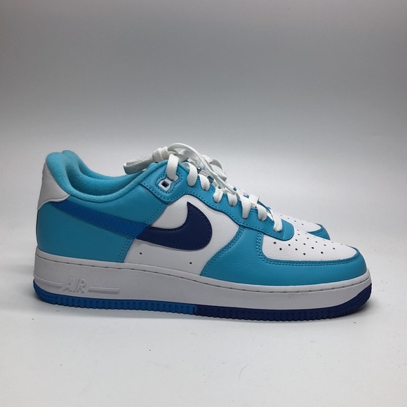 Mens Nike Air Force 1 ‘07 LV8 Blue/White DZ2522-100 NWOB - Picture 2 of 5